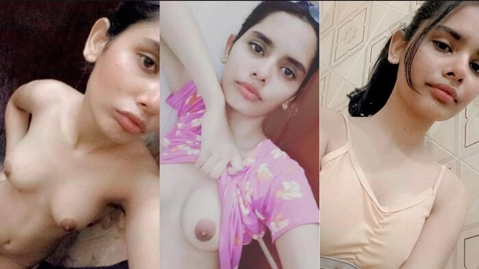 Beautiful Cute Slim Delhi Young Girl Showing Perky Round Mms Video