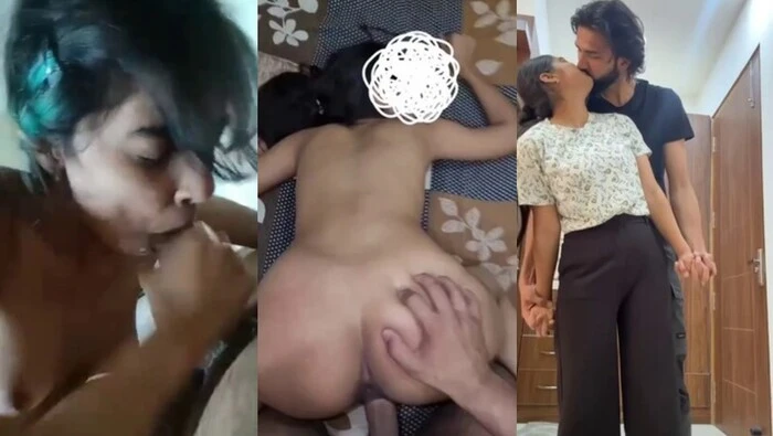 Beautiful & Sexy Indian Girlfriend Sloppy Blowjob Sex Video